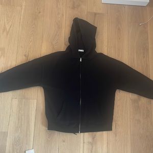 Black Garage Zip Up lightly worn